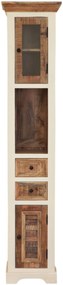furniture-nabytek.cz - Skříňka do koupelny z dřeva manga 40x190x35