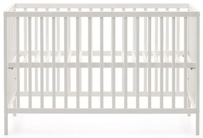 Biela postieľka z bukového dreva 60x120 cm Shantal – Kave Home