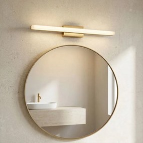 Toolight Toolight, LED nástenné svietidlo 60 cm, 9W, 500lm, 4000K, APP1852-1W, zlatá matná, OSW-66006