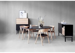 Okrúhly rozkladací jedálenský stôl ø 135 cm Meza – Hammel Furniture