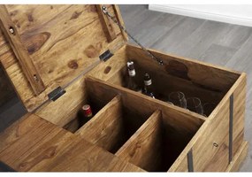Konferenčný stôl 39060 100x60cm Winebar Drevo Palisander - Komfort-nábytok