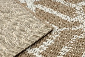 Koberec SIZAL FLAT 48957265 geometrický ROMBY naturálny / béžový