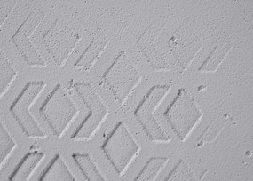 PLASTOVÝ KVETINÁČ NA KOLIESKACH BETONIQUE 60X40X40 CM IMITÁCIA BETÓNU SIVÁ