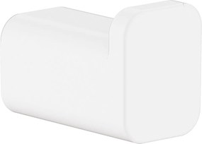 Hansgrohe AddStoris, jednoduchý háčik, matná biela, HAN-41742700