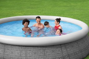 LEAN TOYS Záhradný bazén expanzný 366 x 76 cm Bestway 57445