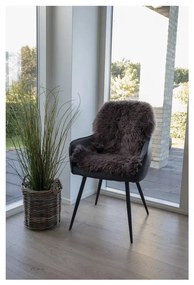 Tmavohnedá ovčia kožušina House Nordic