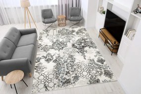 Koberec Argent 14721 U11 ornament modrý / krémový / sivý