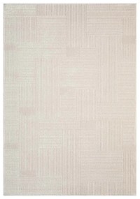 Dekorstudio Moderný koberec do obývačky FLAIR 177 - béžový Rozmer koberca: 80x150cm