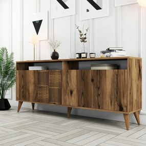Skrinka Milan 2 Walnut