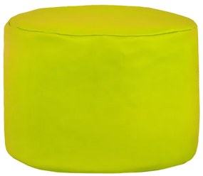 Taburetka Cilindro limetková ekokoža