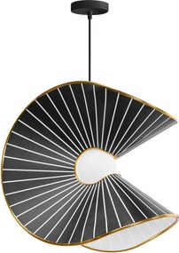 Toolight Toolight, stropné svietidlo 1xG9 APP1500-1CP, čierna-zlatá, OSW-04120