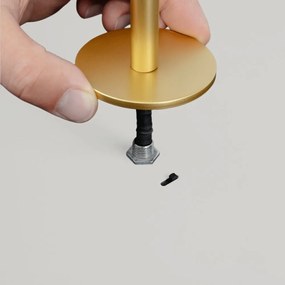 Svetlosivé kovové LED stmievateľné závesné svietidlo s kovovým tienidlom ø 31 cm Asteria Plus – UMAGE