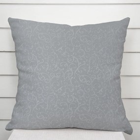 Biante Dekoračná obliečka na vankúš TF-086 Ornamenty na sivom 50 x 60 cm