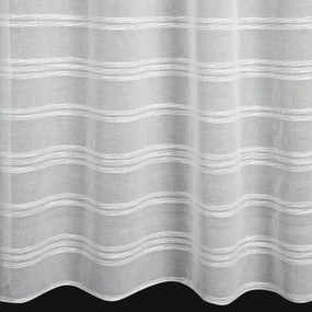 ZÁCLONA NA KRÚŽKOCH DOLY 140X250 CM BIELA