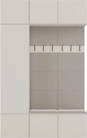 Předsíňová stěna Haga II 150 cm kašmír