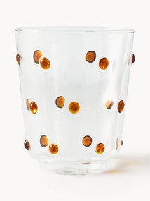 Ručne fúkané poháre na vodu Nob, 2 ks