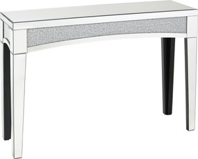 XXXLutz KONZOLOVÝ STOLÍK, strieborná, 120,5/81/35,5 cm Xora - Stolíky do obývačky - 001047005006