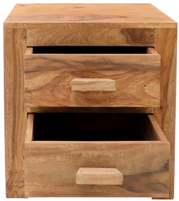 furniture-nabytek.cz - Luxusný nočný stolík z dreva palisander 45x50x40