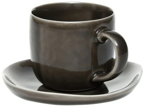 PROXIMA.store - Šálka s podšálkou SVELTE OLIVE