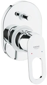 Grohe BauLoop sprchová a vaňová batéria vrátane podomietkového telesa chróm 29041000 G29041000
