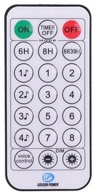 Solight 1V11-W - LED Vianočná reťaz 576xLED/8 funkcií 8m IP44 studená biela + DO