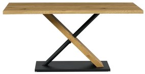 Autronic BONTEC Jedálenský stôl 160x90cm, mdf, dub, AT-3018 OAK Farba: Hnedá