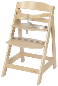 roba Detská drevená vysoká jedálenská stolička Sit Up (prírodná)  (100306933)