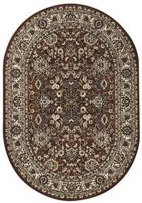 Kusový koberec Teheran Practica 59 / DMD ovál, 160x230, hnedá, chodba / predsieň, Sintelon