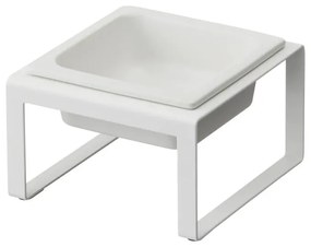 Keramická miska s podstavcom pre domáceho maznáčika Tower – YAMAZAKI