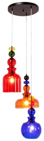 Mazzo Tre visiaca lampa viacfarebná