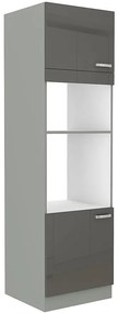 Kuchynská skrinka Grey 60dpm-210 2f