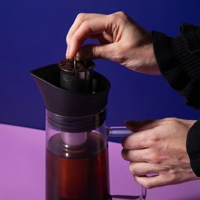 Kitchen Craft Sklenená konvica na Cold Brew kávu La Cafetière 1 l