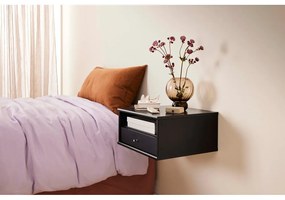 Čierny závesný nočný stolík s poličkami Mistral - Hammel Furniture