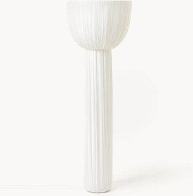 Textilná stojacia lampa Maeva