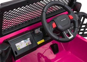 Elektrické autíčko Jeep BEAST 4x4 ružové