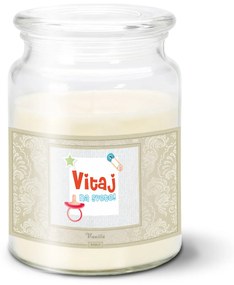 Sablio Sviečka Vitaj na svete 3 - 500 g