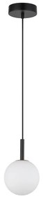Luster na lanku GAMA 1xG9/12W/230V čierna