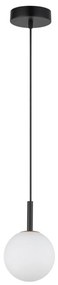 Luster na lanku GAMA 1xG9/12W/230V čierna