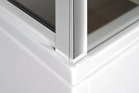 Polysan Polysan, DEEP sprchové dvere 1600x1650mm, číre sklo, MD1616