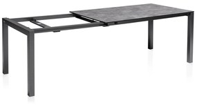 HPL rozťahovací stôl antracit150/210x95 cm