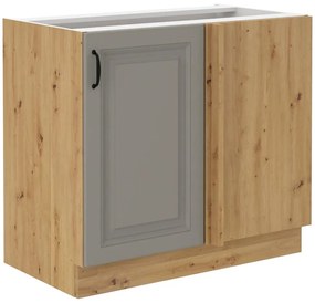 Kuchynská skrinka Stilo claygrey/artisan 105 nd 1f bb