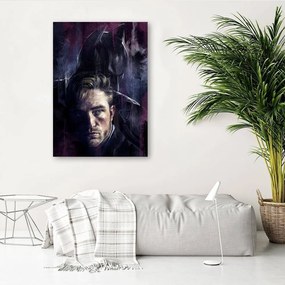 Gario Obraz na plátne Gothamský superhrdina Batman Robert Pattinson - Dmitry Belov Rozmery: 40 x 60 cm