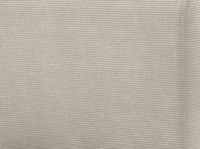 Posteľ s nočnými stolíkmi Daria 180x200 cm, dub/biela, s osvetlením