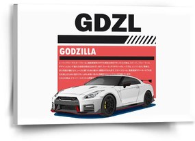 Sablio Obraz Nissan GTR 35 Godzilla - 60x40 cm