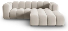 Béžová rohová pohovka (pravý roh) Lupine – Micadoni Home