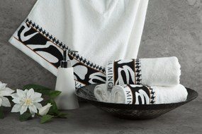 BAVLNENÝ UTERÁK EVA MINGE6 70X140 CM ČIERNA