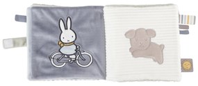 Textilná knižka s aktivitami králiček Miffy Fluffy Green