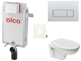 Cenovo zvýhodnený závesný WC set Alca na zamurovanie + WC S-Line S-line Pre SIKOAP9