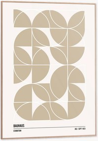 Nástenná dekorácia v ráme Bauhaus