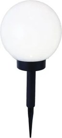 Záhradné solárne LED svietidlo Star Trading Globe Stick, ⌀ 20 cm